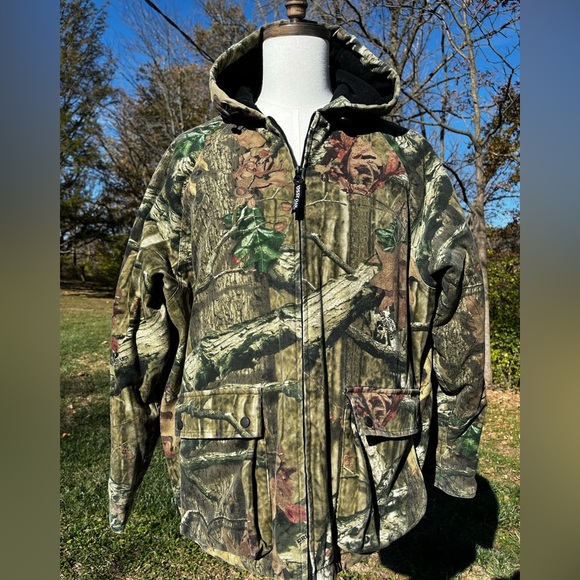 Mossy Oak Other - Mossy Oak Break-Up Infinity Camouflage Hunting Jacket Coat Hooded Men’s XL 46-48